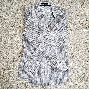 Express Design Studio Button Down Dress Shirt